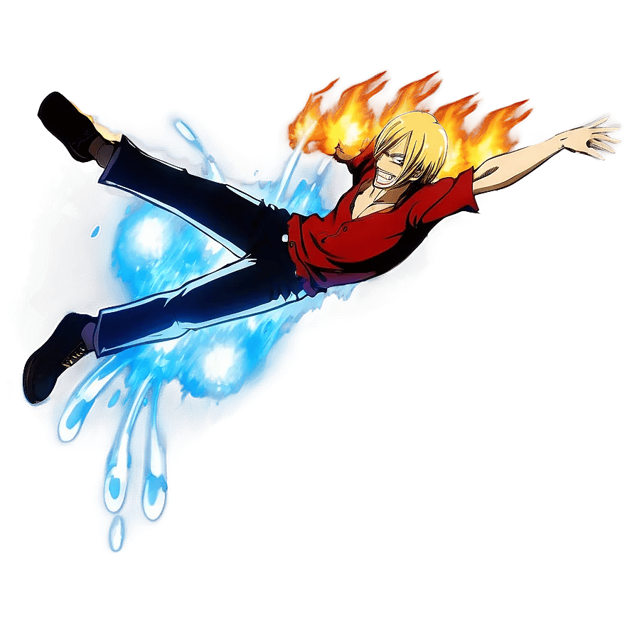 Blue Flame Kick Png Wsj67 ...