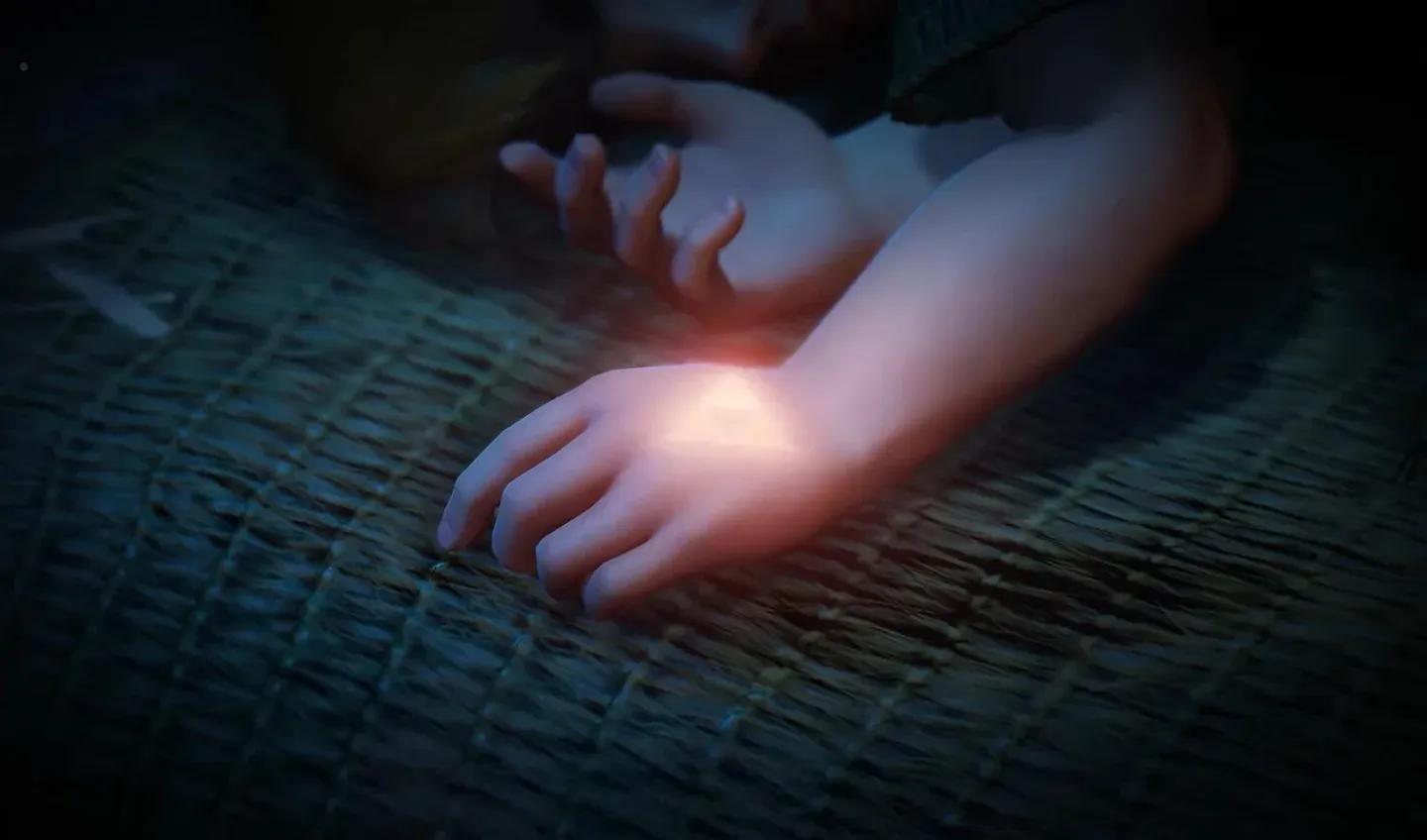 New Triforce detail in remake