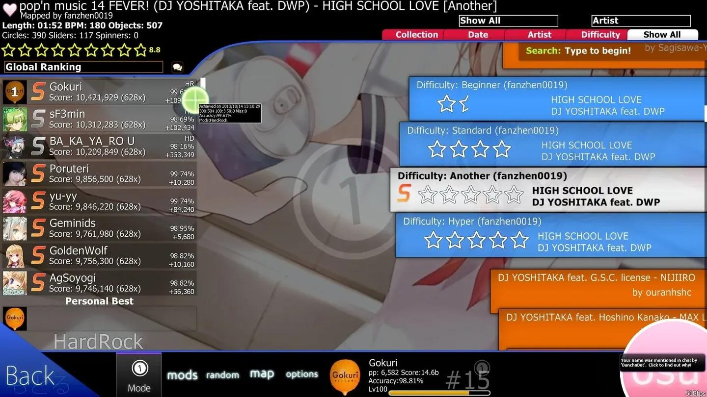 Osu! content image