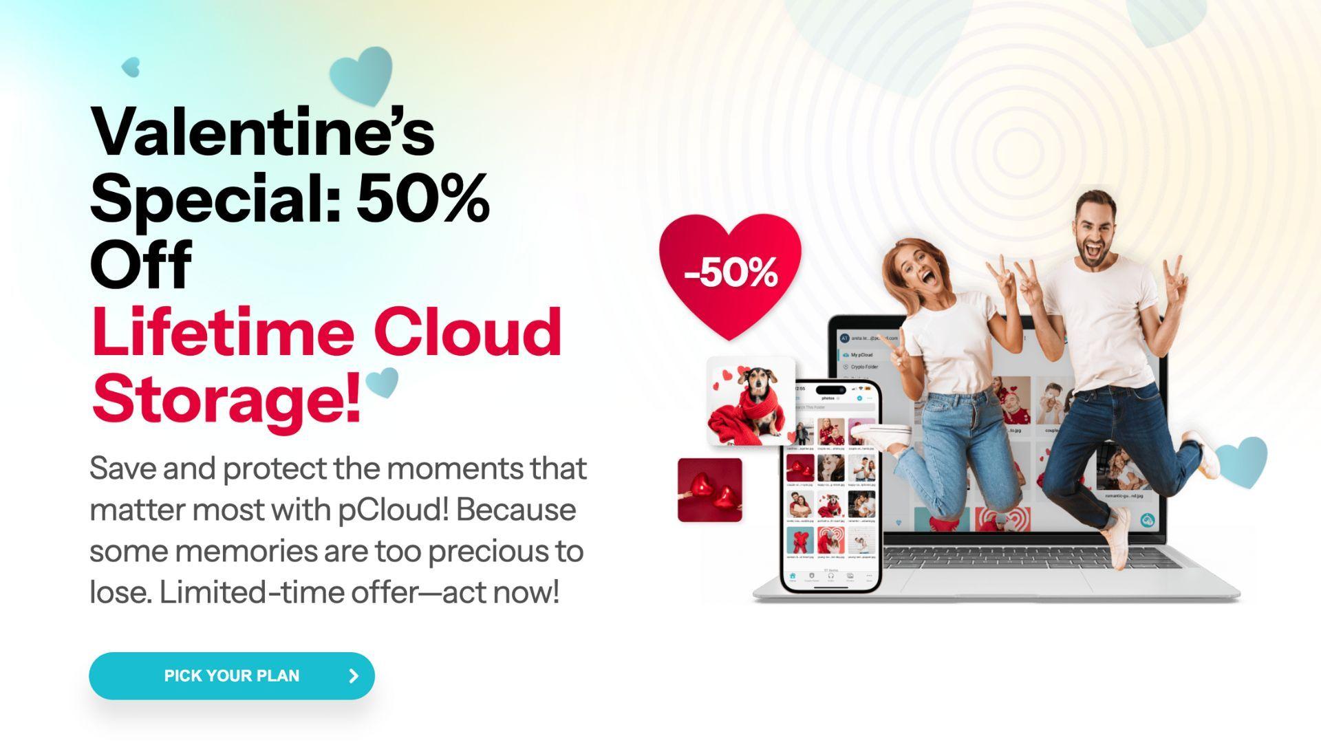 pCloud Lifetime Cloud Storage 50% Off