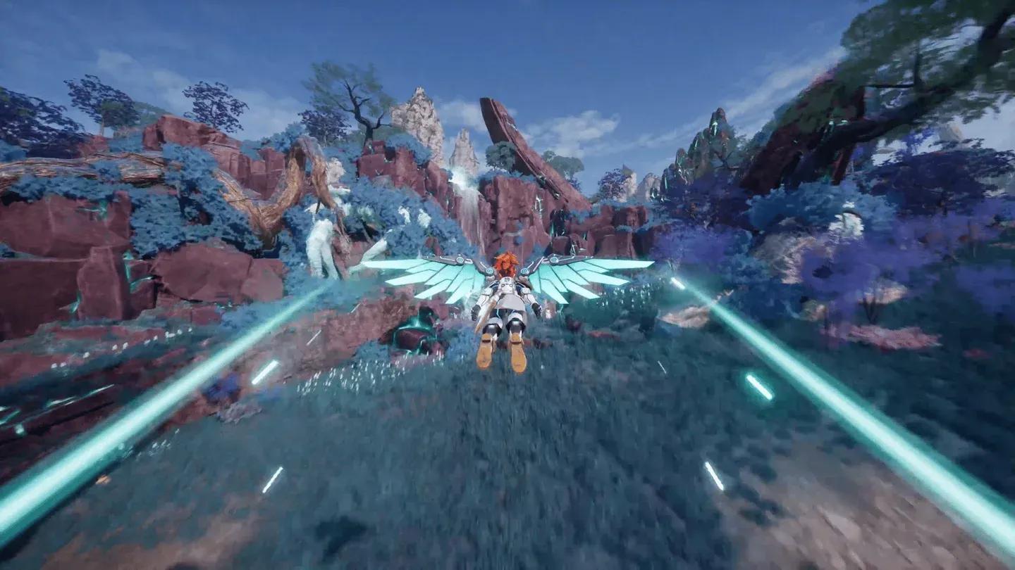 Sunreach floats above Palpagos