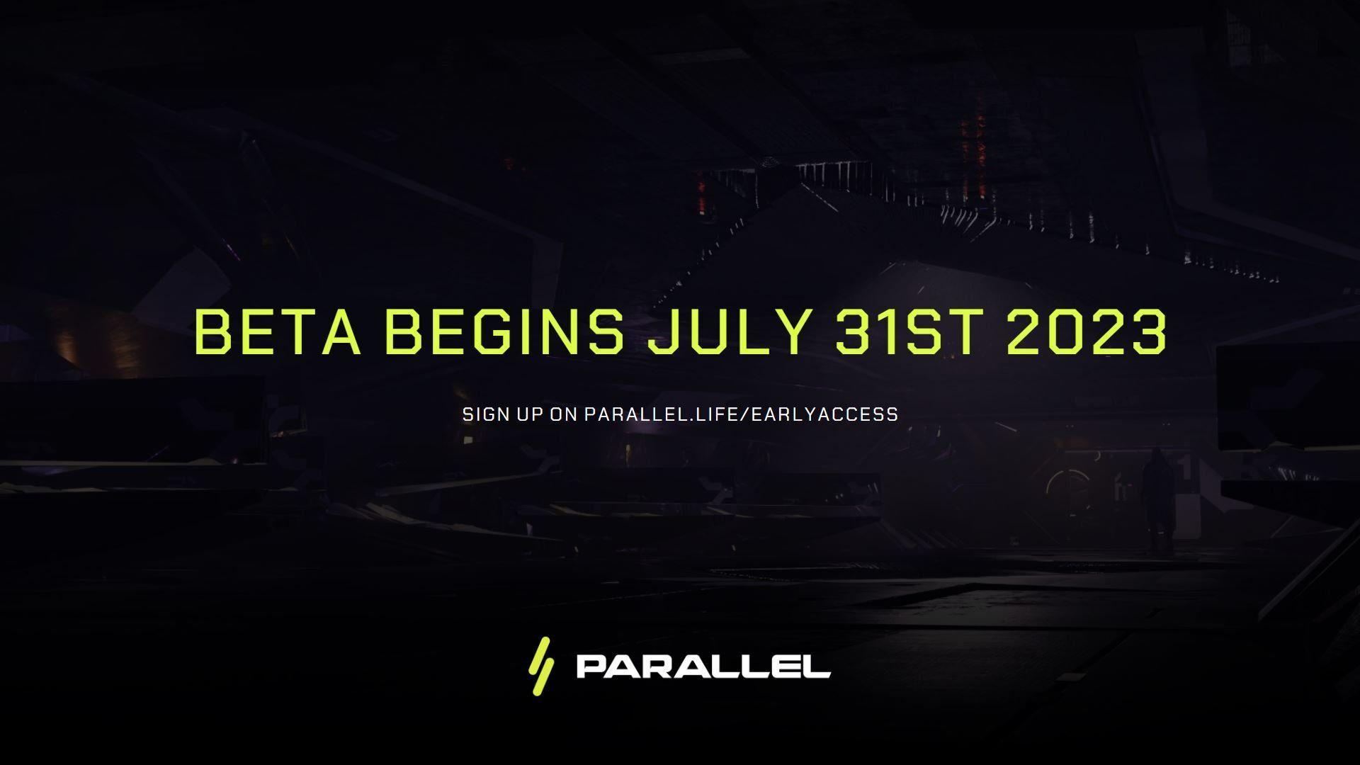 Parallel Beta 2023年7月31日開始 image