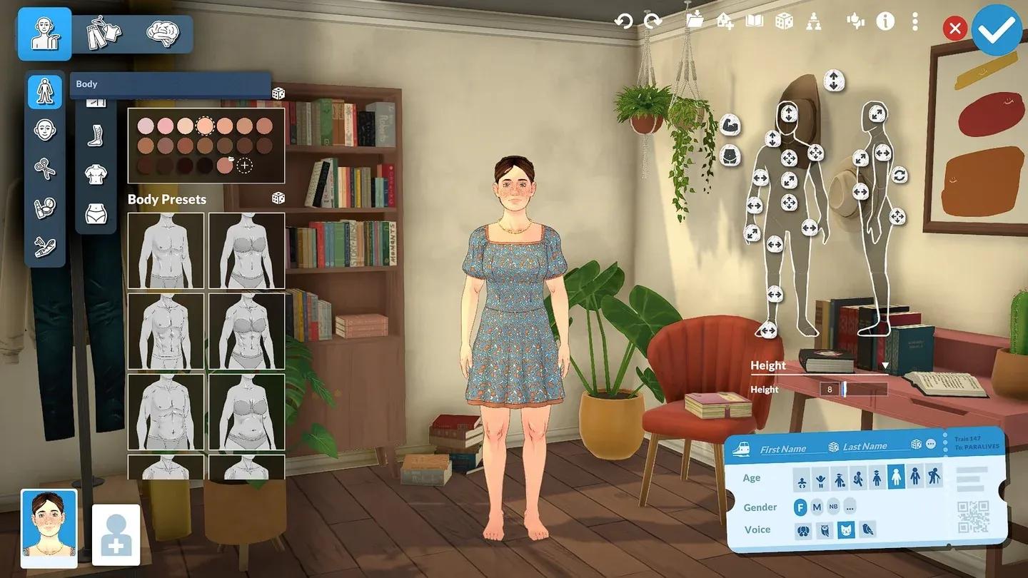 Paramaker character creation