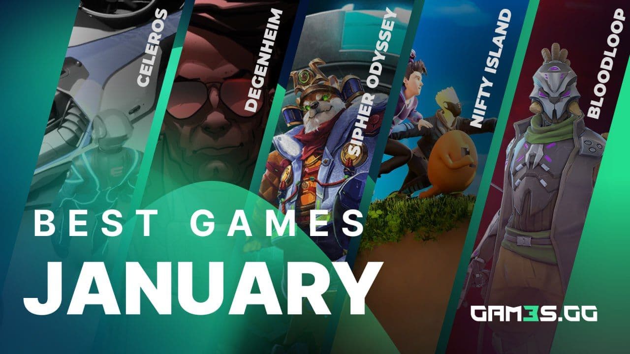 2024년 1월 최고의 Web3 게임 5가지 image