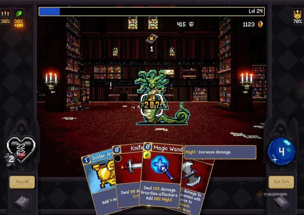 Inlaid Library stage layout