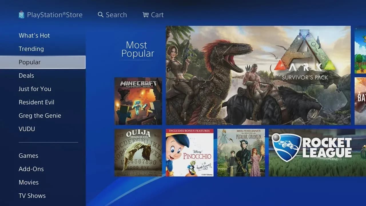 Redeem code in PS Store