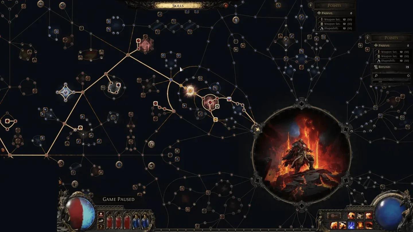 In-game build guide system