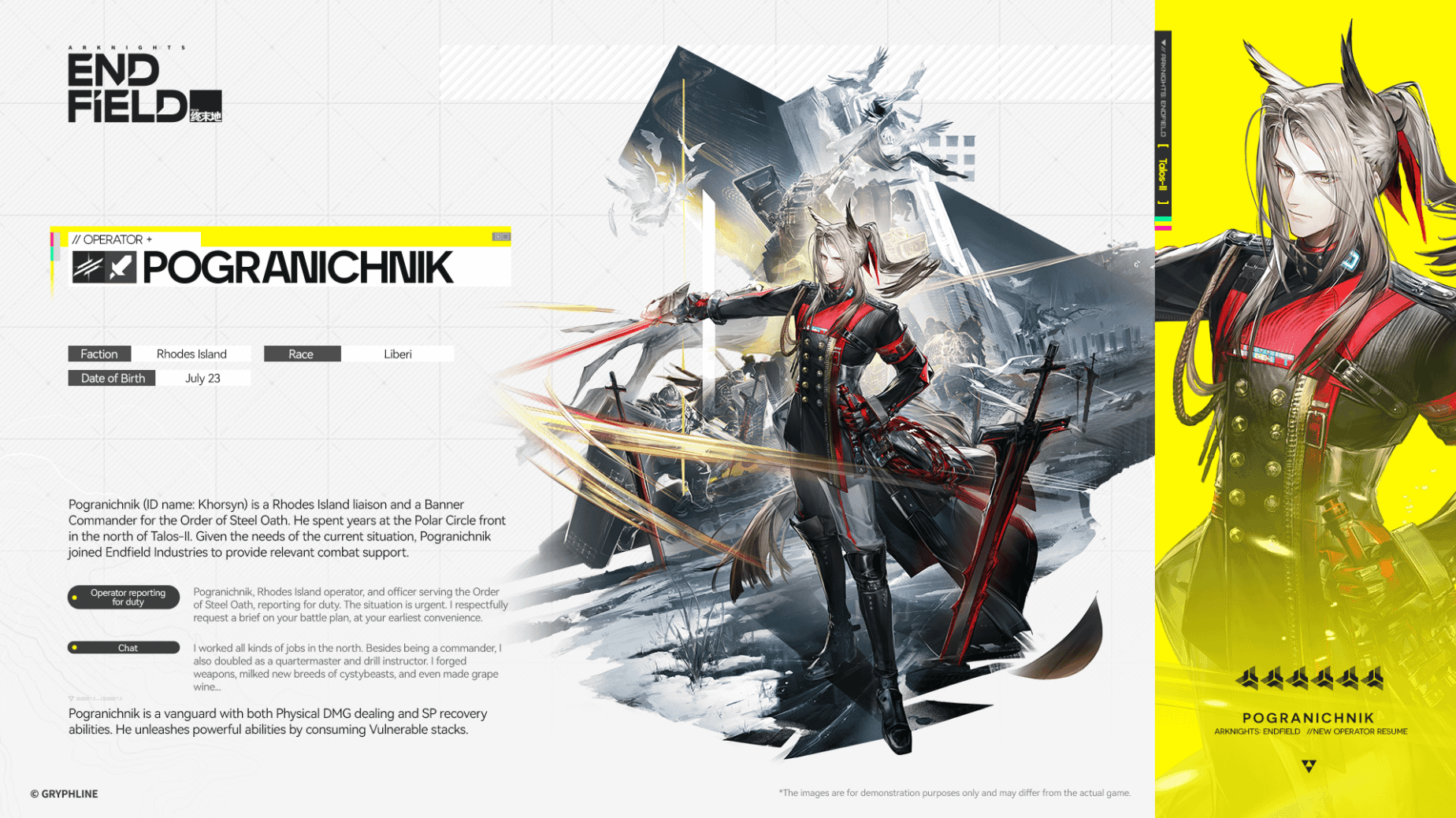 Interfaz de selección de armas