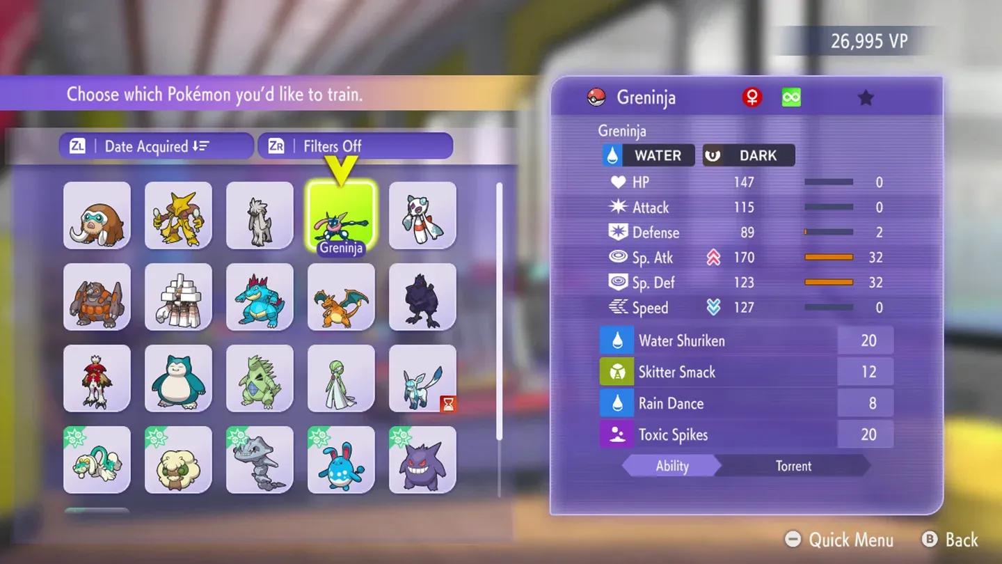 Bulky attacker moveset setup