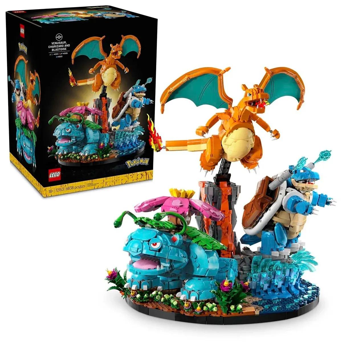 LEGO® Pokémon™ Venusaur, Charizard ...