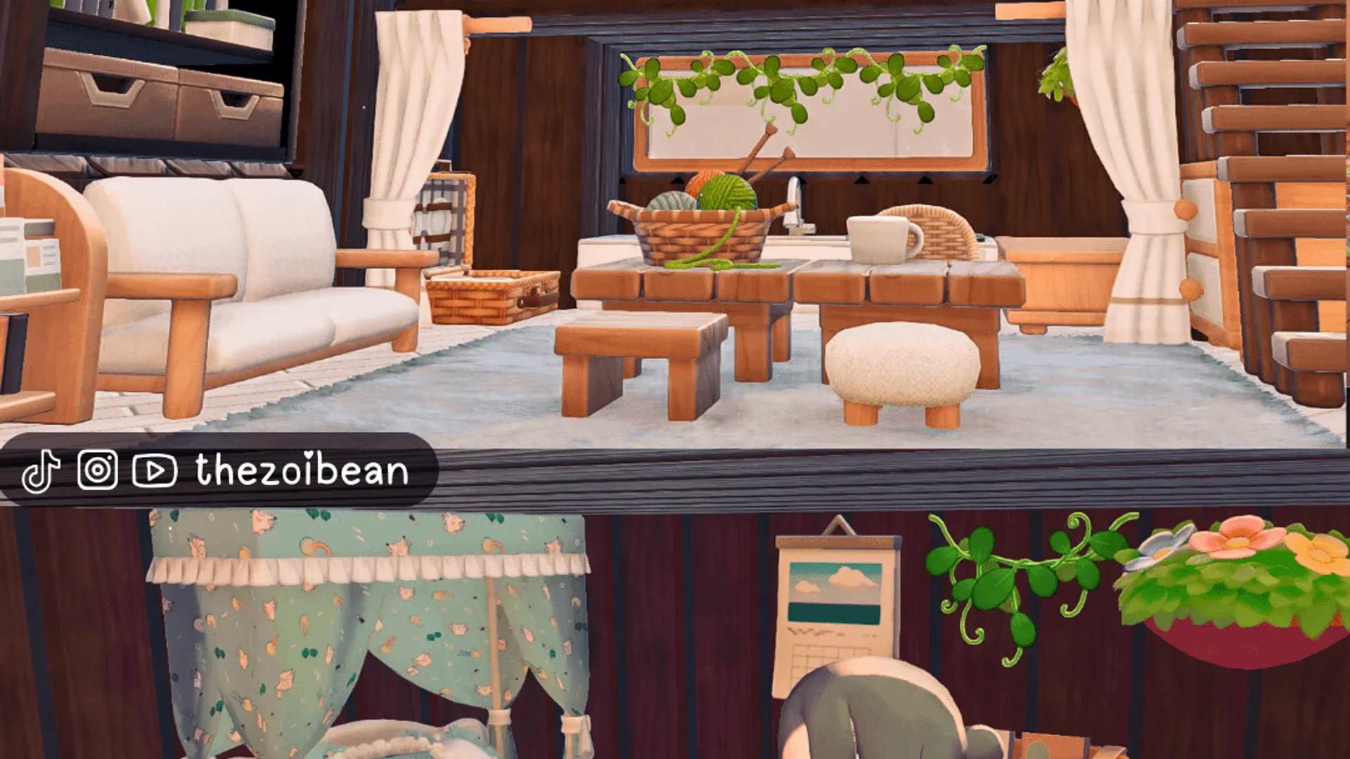 My first House in Pokopia 🥰 Built block ...