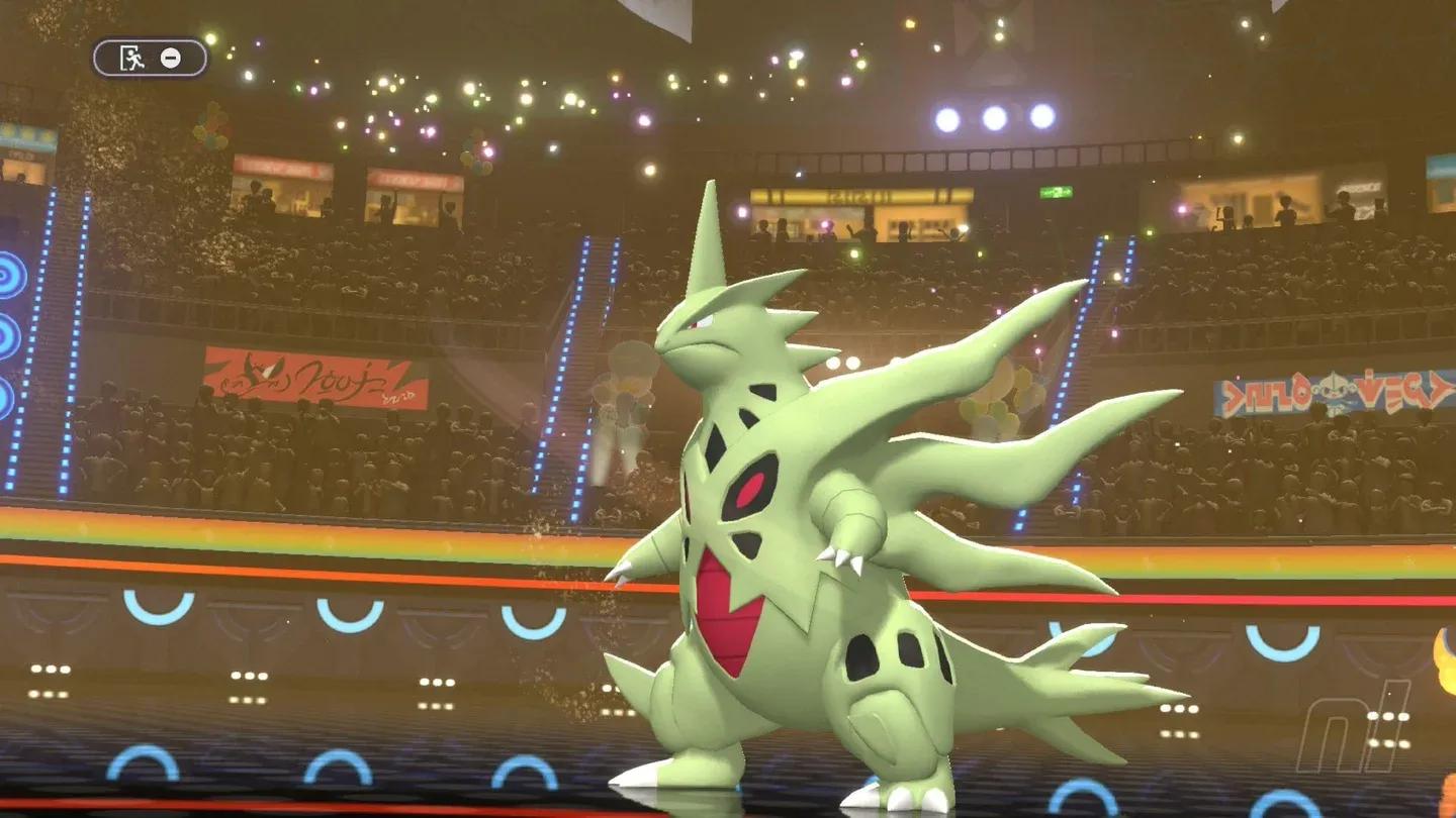 Tyranitar's full starting roster