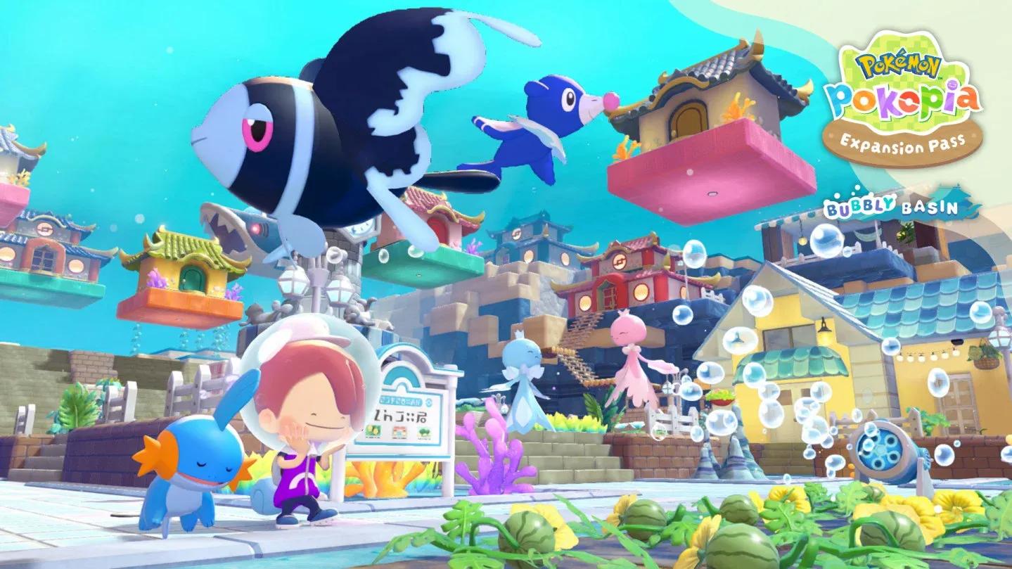 Pokémon Pokopia Expansion Pass—Part 1: Bubbly Basin is Available Today