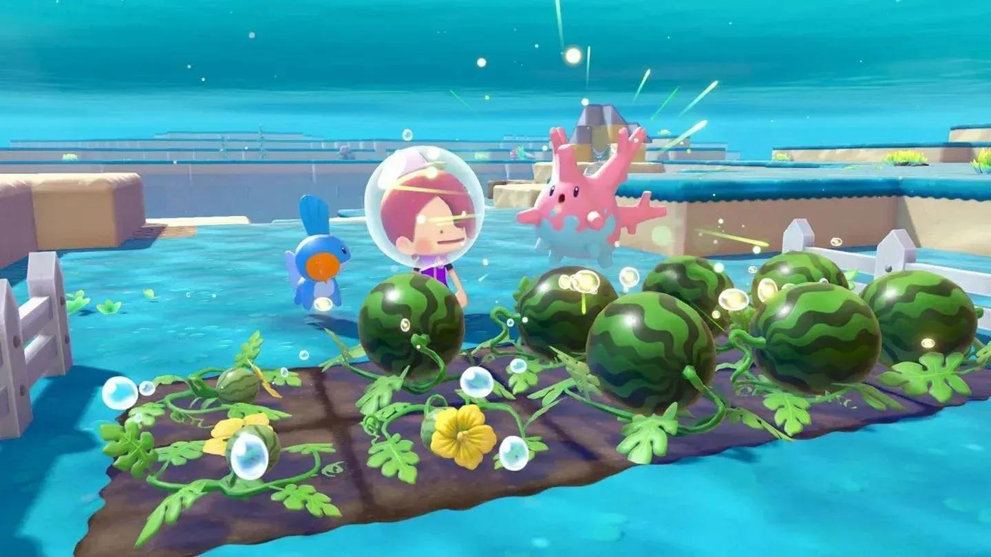 Smash rocks to reveal the chamber
