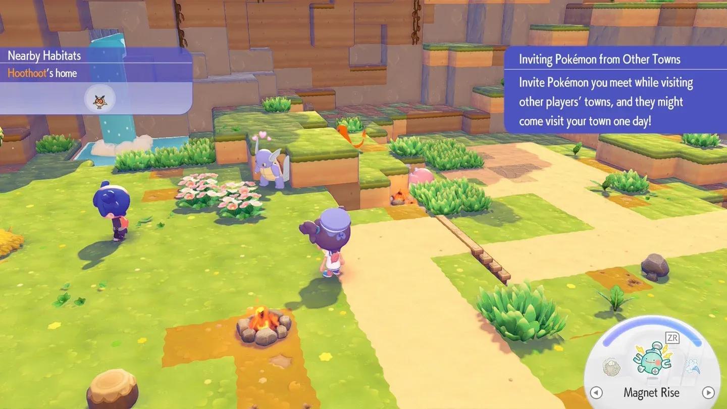 Gifting Star Piece to friend's Pokémon