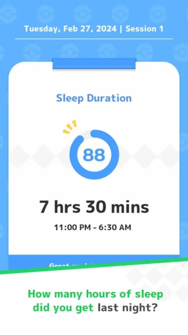 Imagen de contenido de Pokémon Sleep