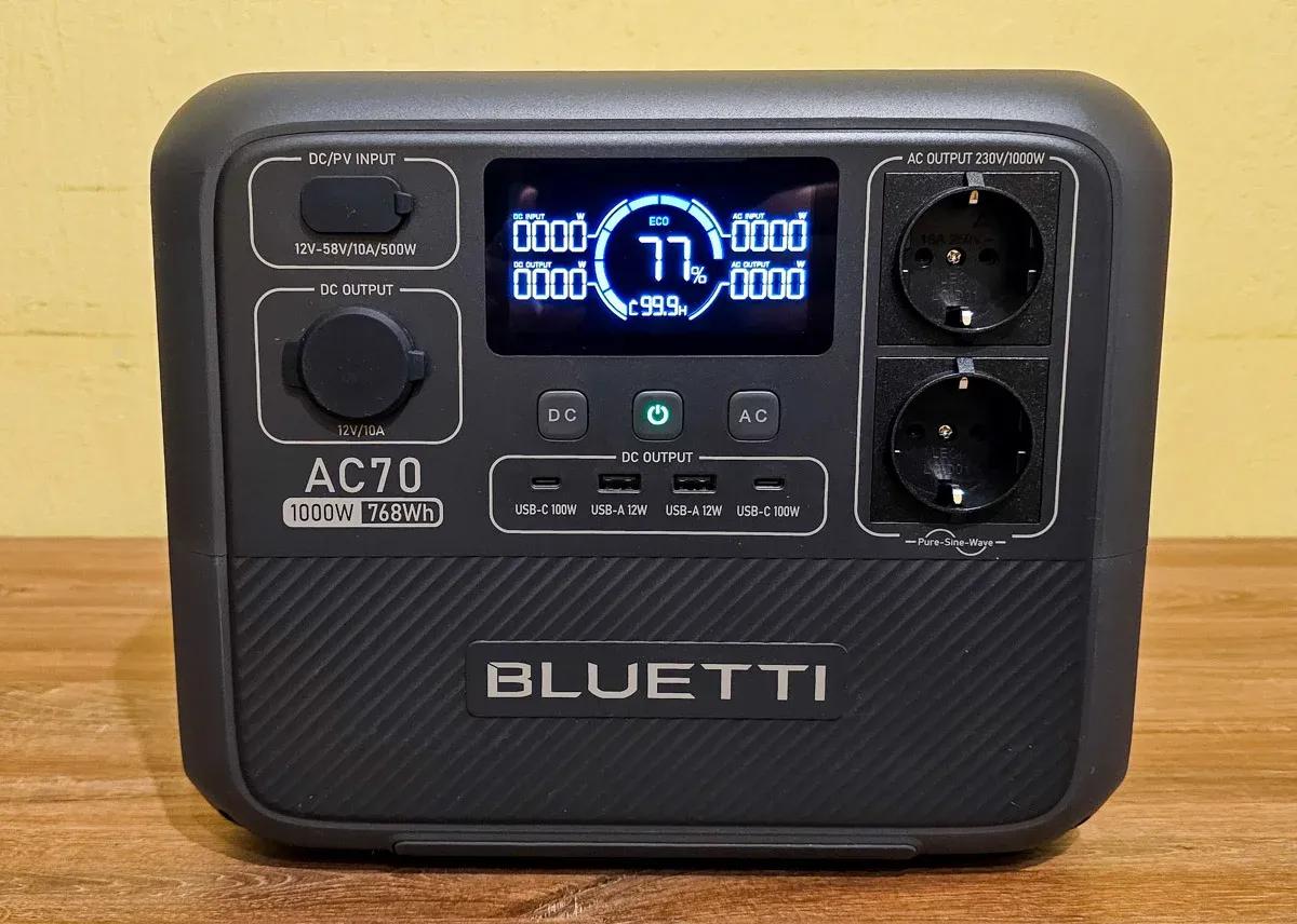 AC70 port and outlet layout