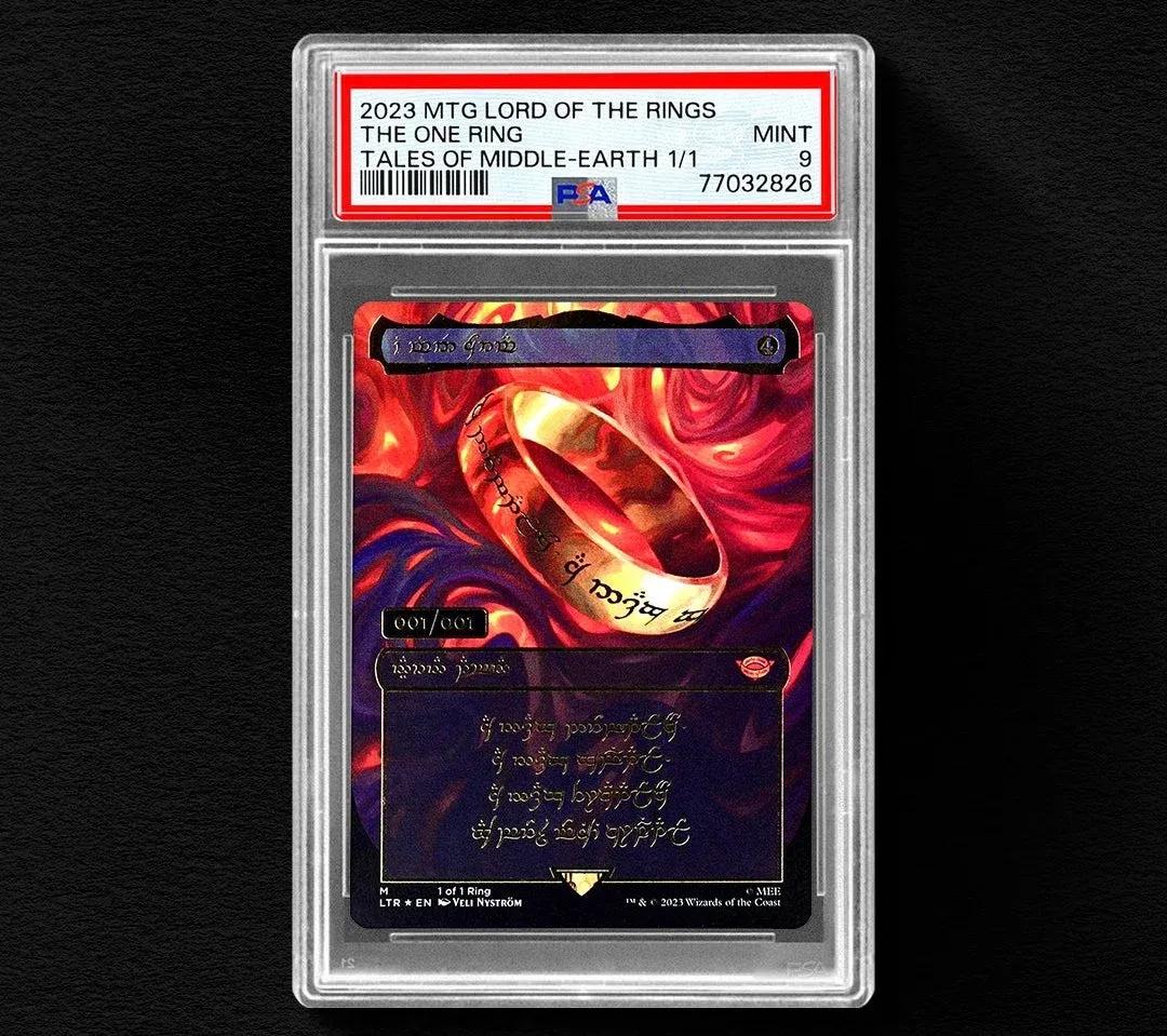 Post Malone buys one-of-a-kind Magic: The Gathering Lord of the Rings card  | Dicebreaker