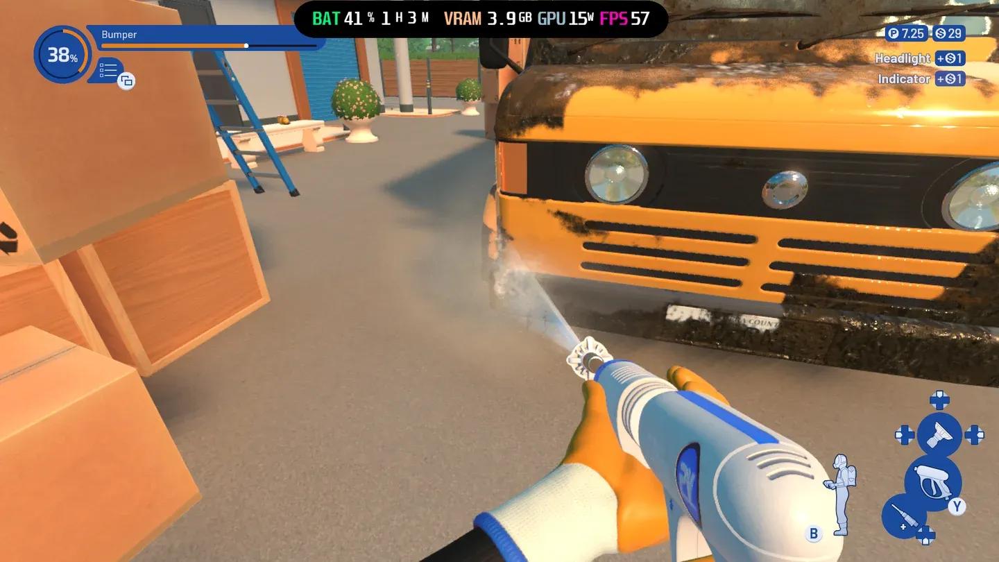 ROG Ally settings for PWS