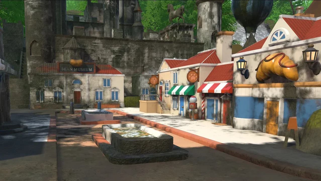 Miniature Village in Nutsville