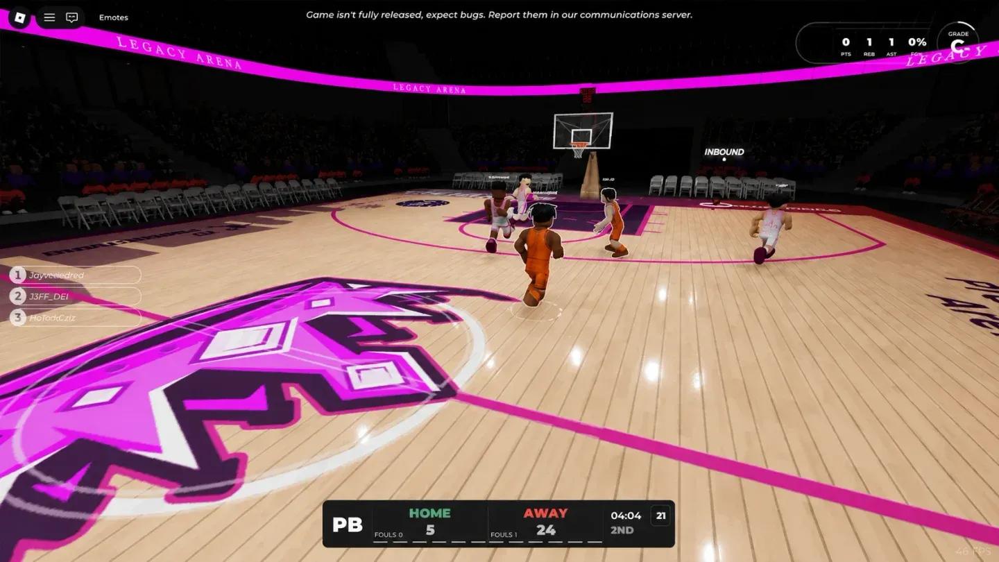 Lob pass over defenders