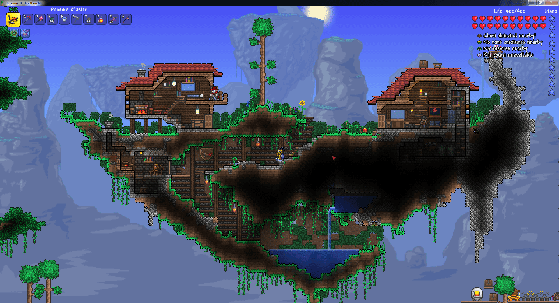Skyblock survival setup