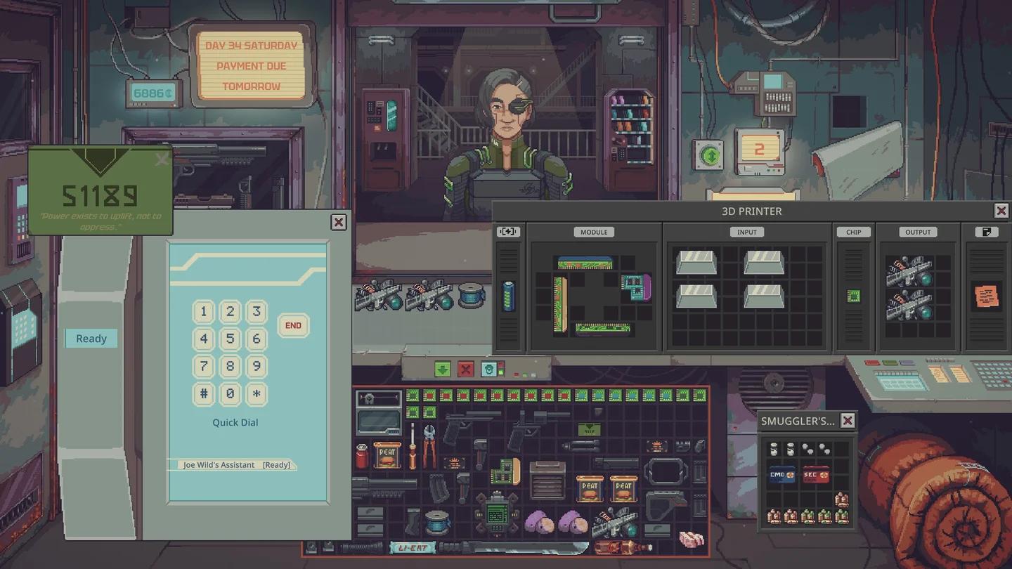 Probably Stolen - Cyberpunk Shopkeeper Sim Gallery 2