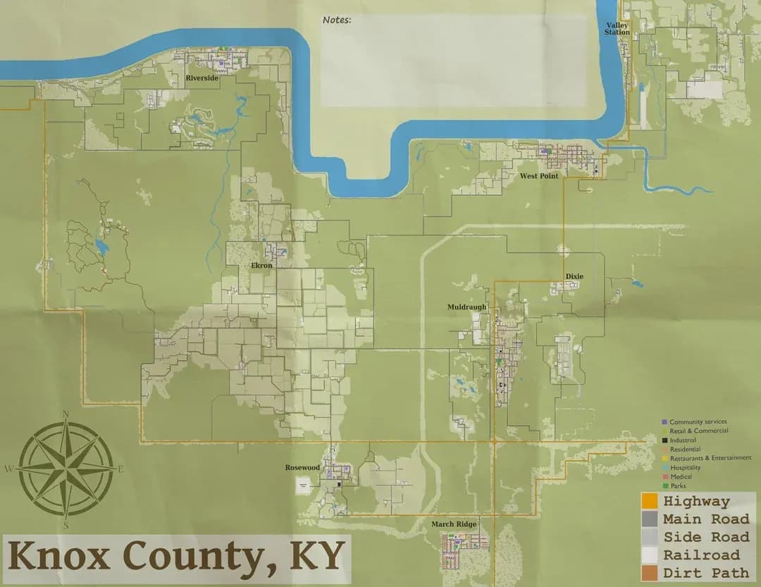 Knox Country | Project Zomboid Wiki | Fandom