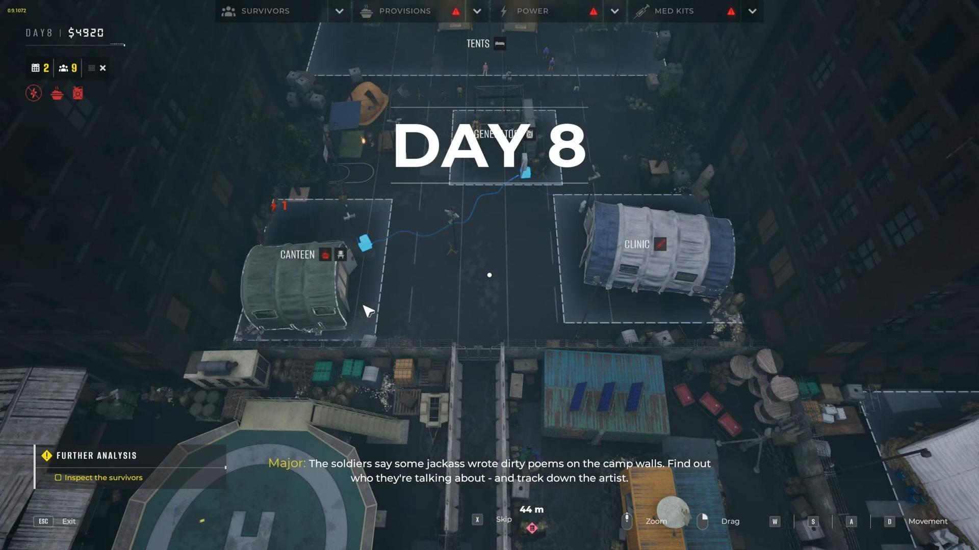 Interfaz de mejora del Survivor Block