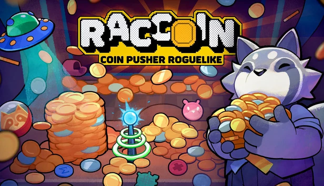 RACCOIN: Coin Pusher Roguelike - JoyBuggy