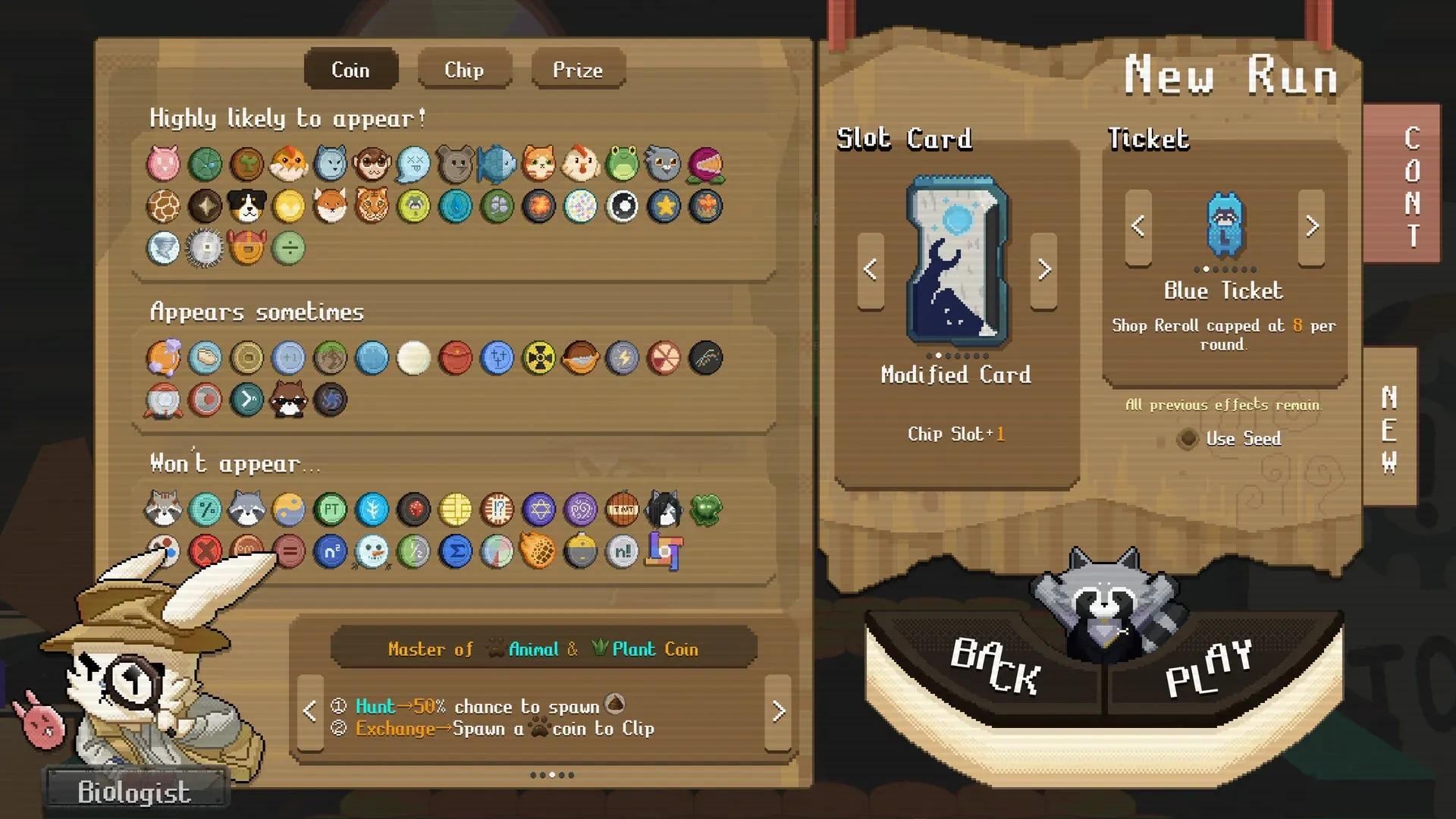 RACCOIN: Coin Pusher Roguelike Screenshot 1