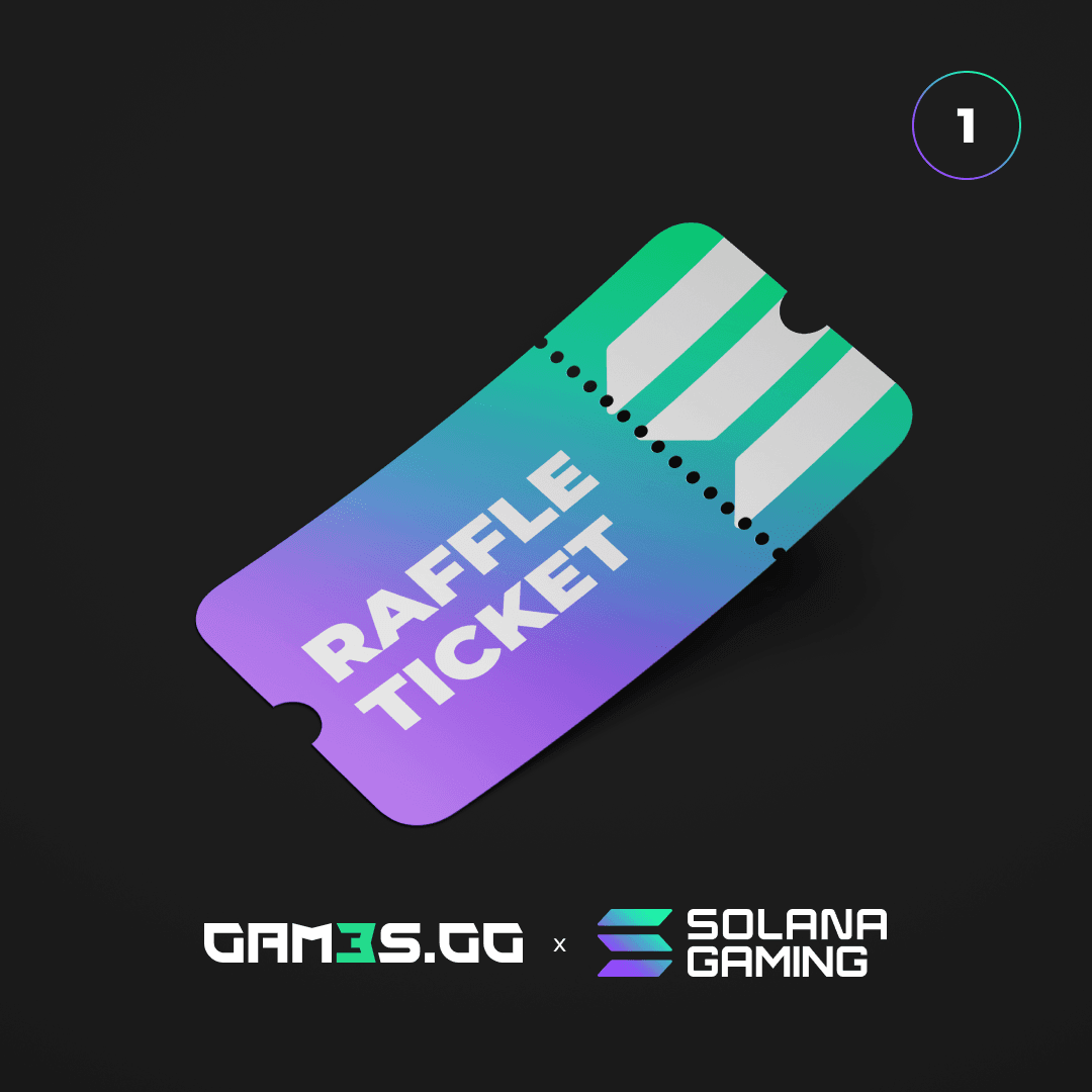 Gg Raffe Solana Game Pass W1 | Solana GAM3 Quest | GAMES.GG
