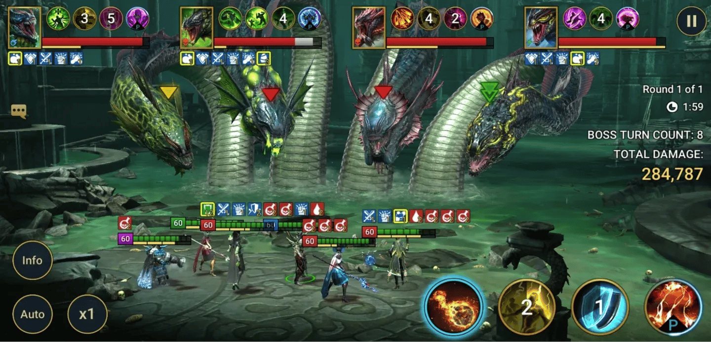 Artifact sets for Clan Boss builds
