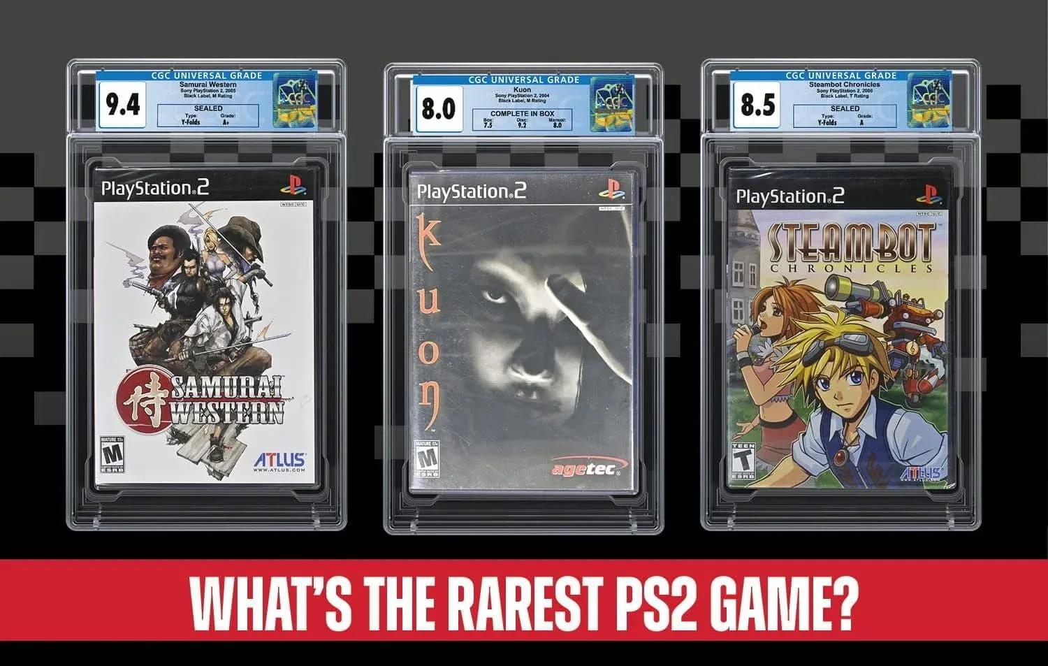 The Rarest and Most Expensive PS2 Games | CGC