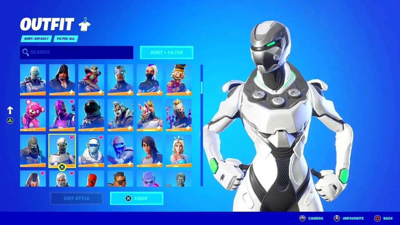 Rating A Very RARE Fortnite Locker ...