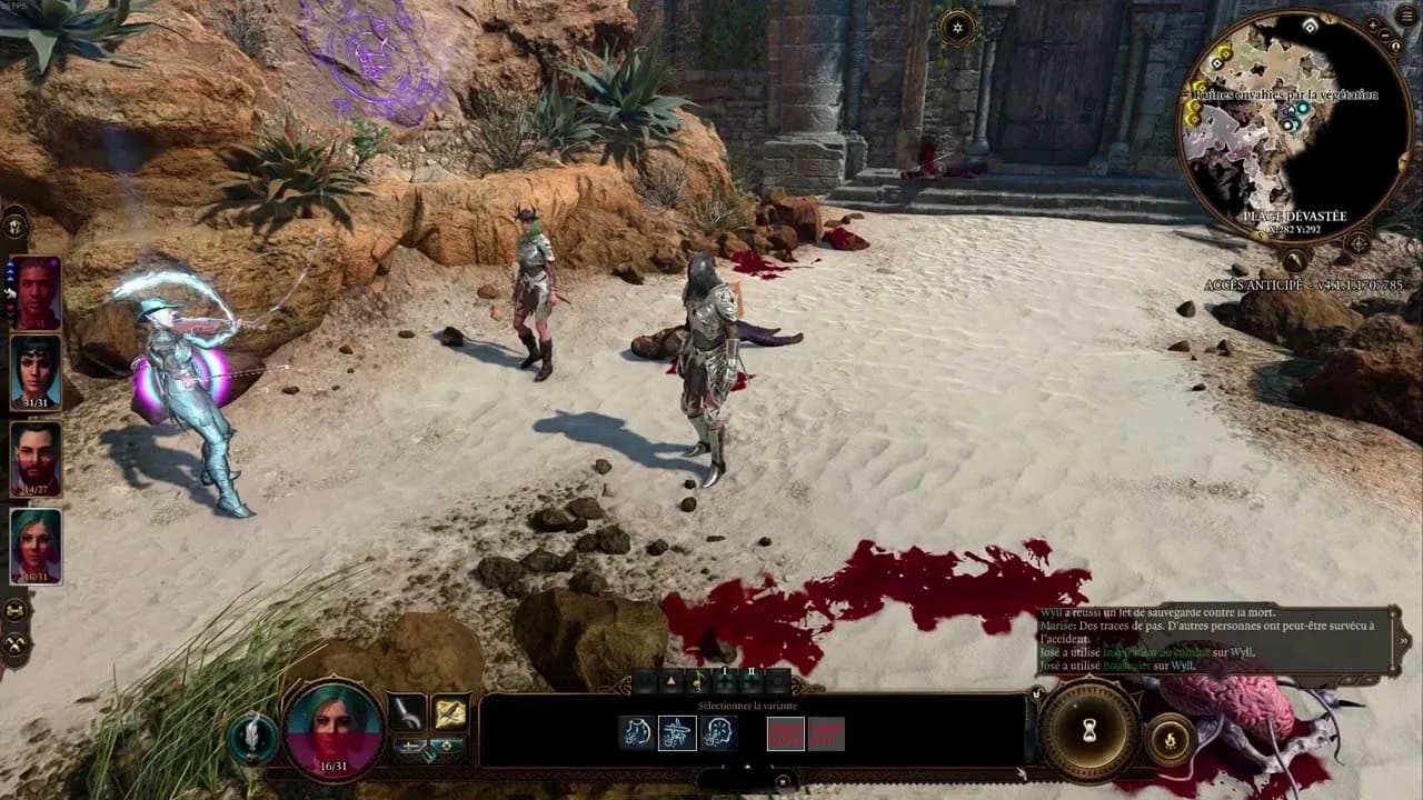 Party resource check before boss