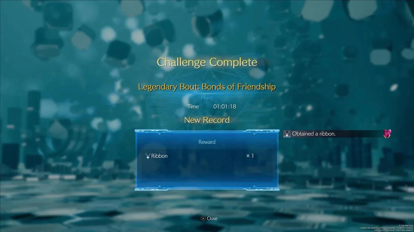Brutal Challenge select screen