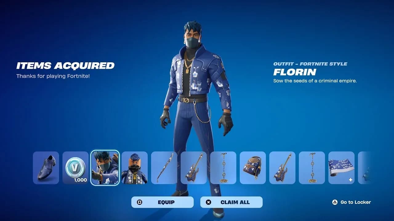 Bundle-exclusive Flowering Chaos skin