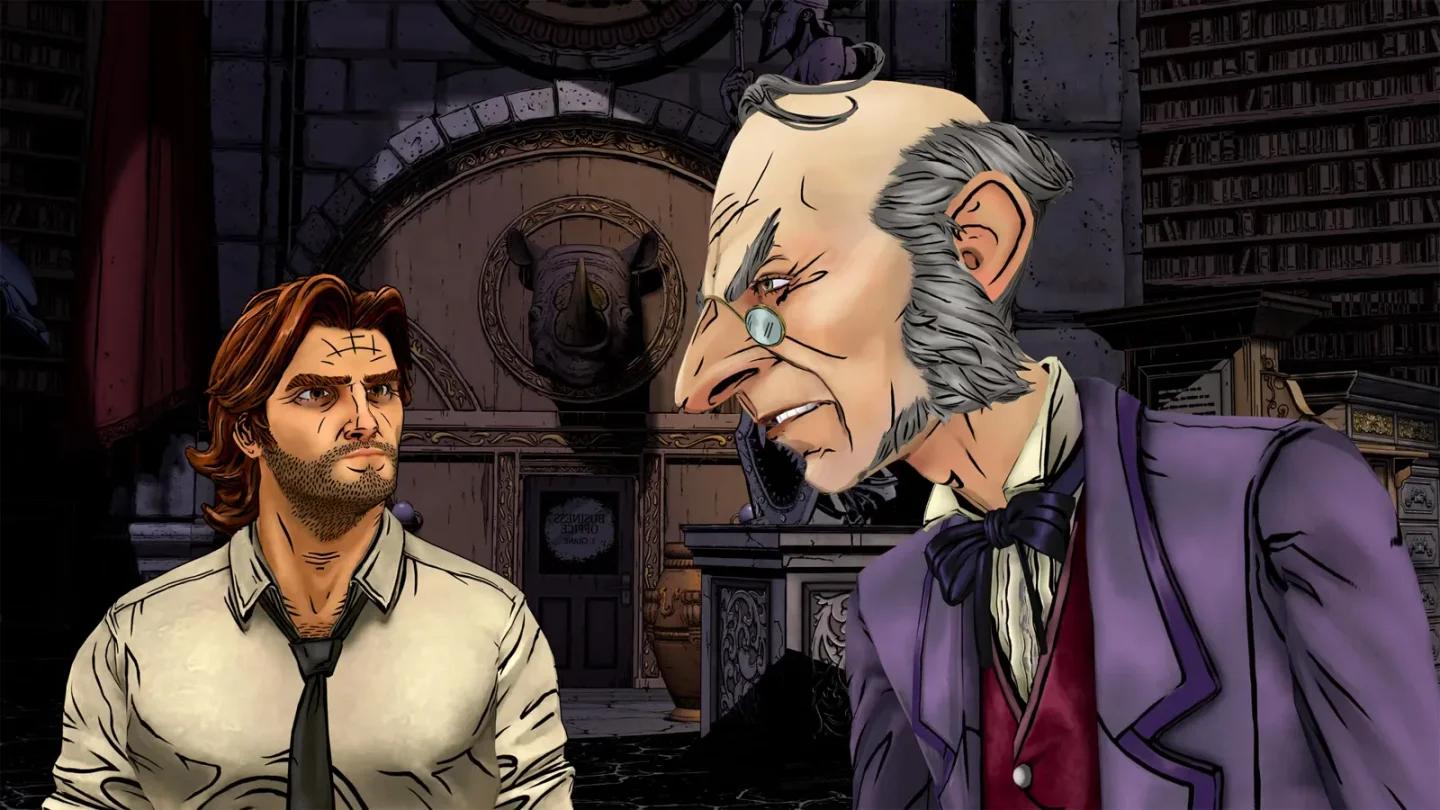 The Wolf Among Us Remastered art gallery Crane's lair concept art