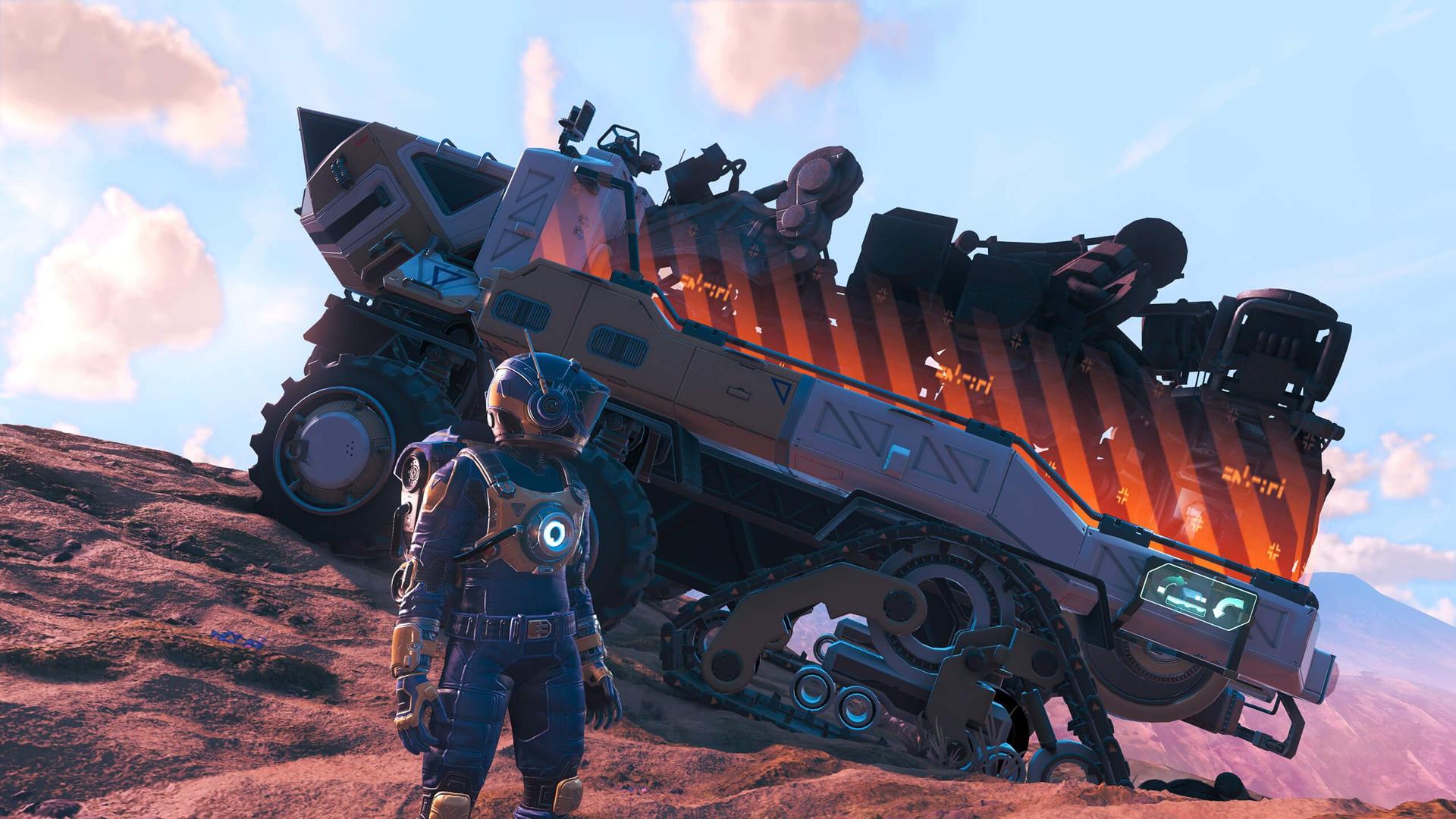 Colossus customization screen