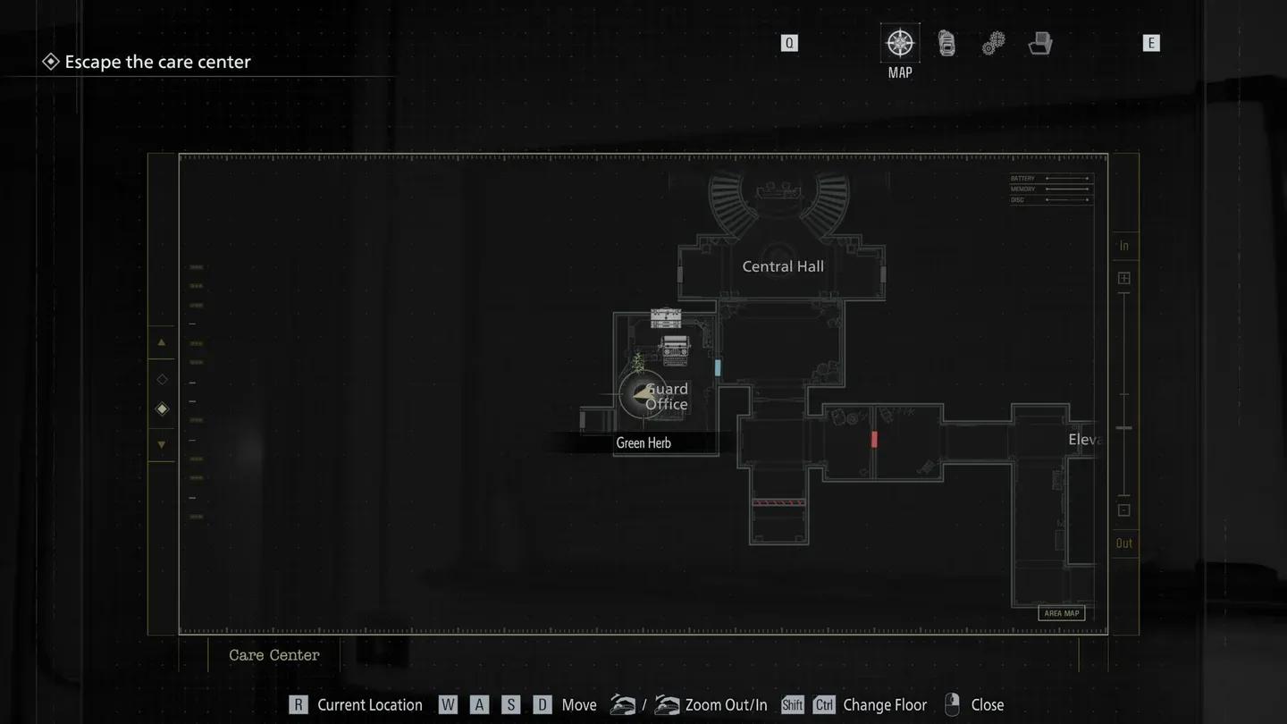 Custodian Office note location