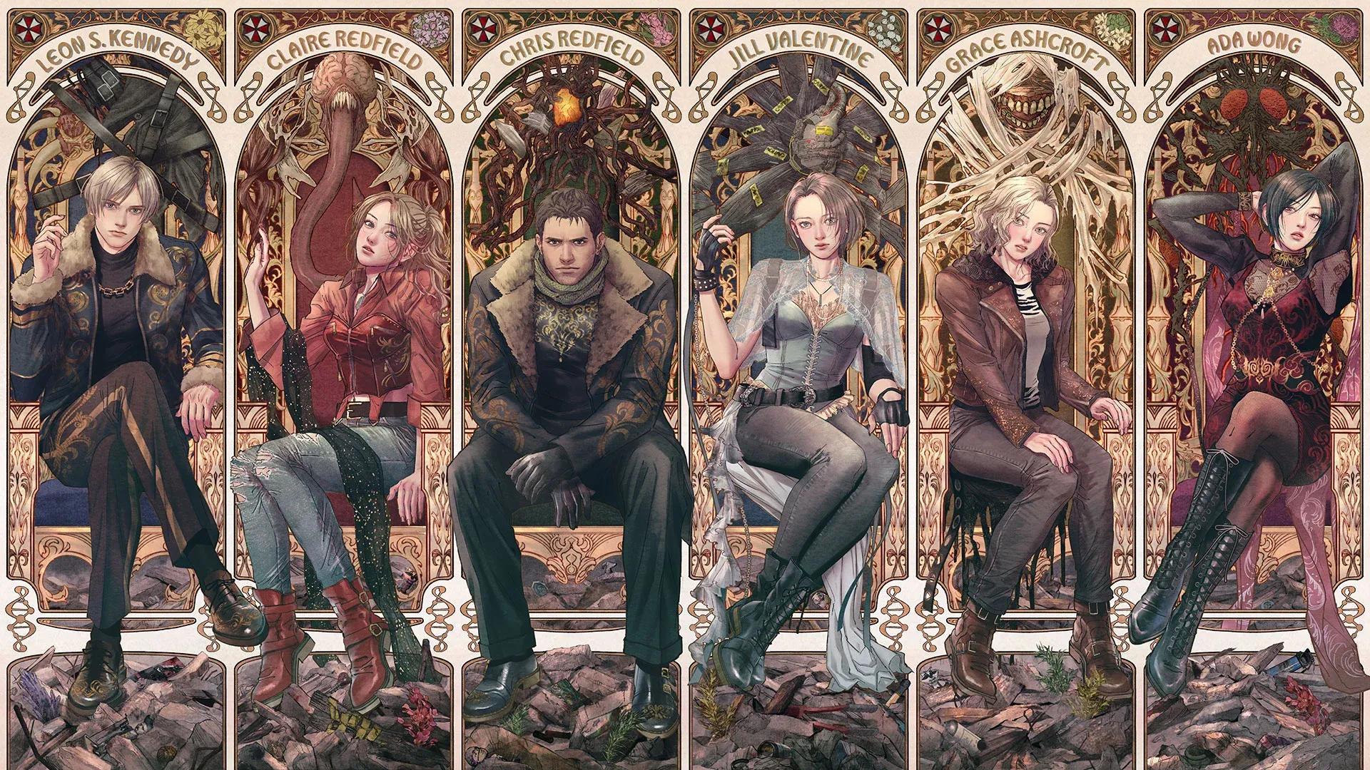 Resident Evil Characters Highlighted on ...