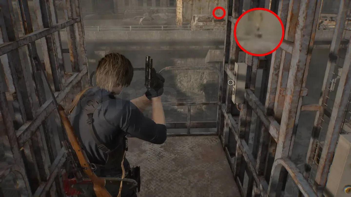 Rooftop sniper statue location