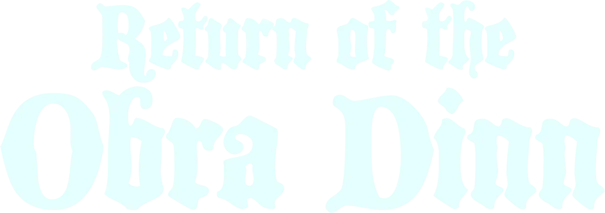 Return of the Obra Dinn | GAMES.GG