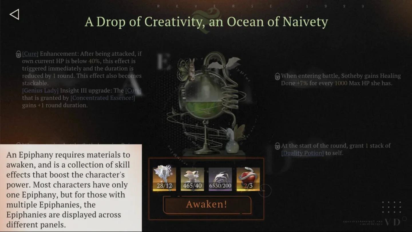 Druvis III Epiphany path choice