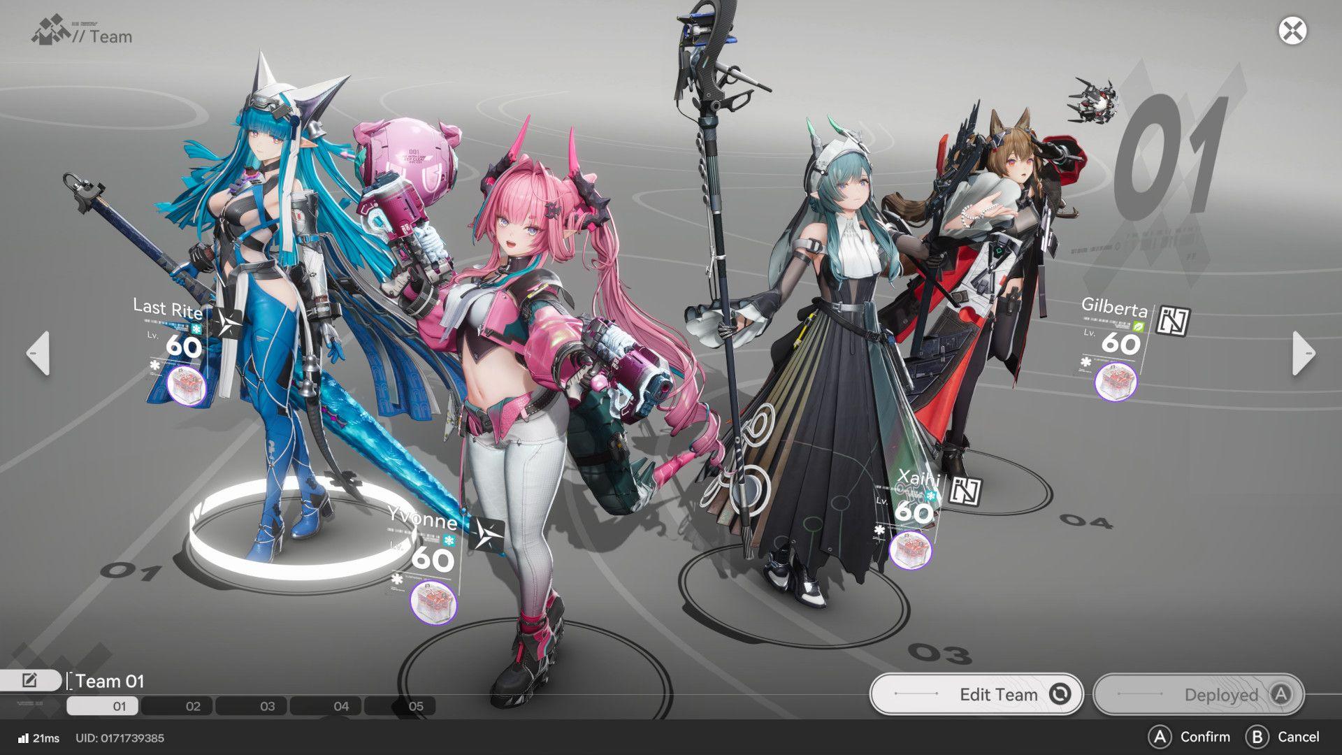 Optimal team setup
