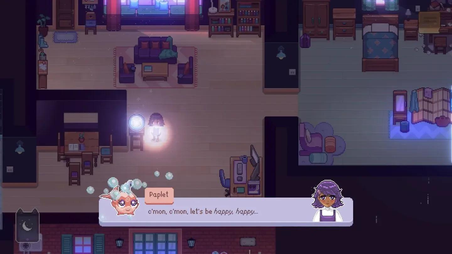 Jaja's recipe book cooking screen