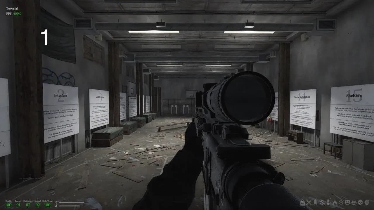 Workbench dismantling screen