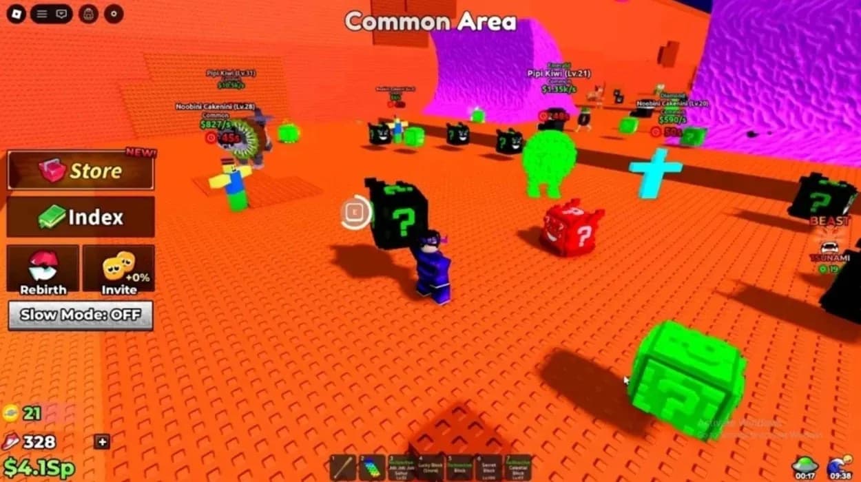 Rare zone Brainrot farming