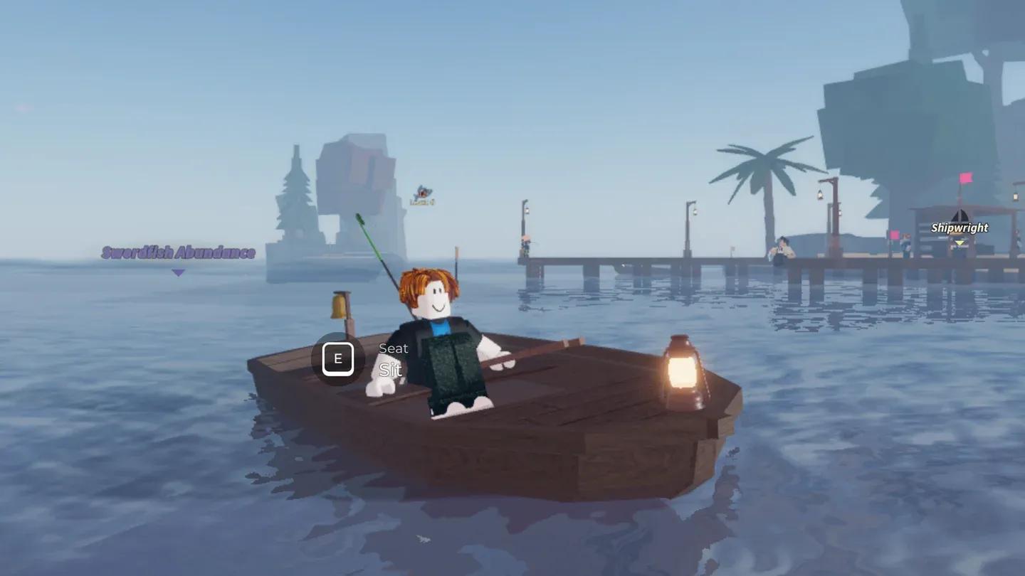 Perahu Memancing perjalanan pulau